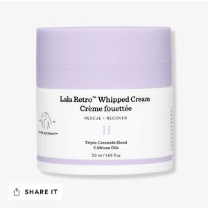 Drunk Elephant Lala Retro Whipped Cream Moisturizer with Ceramides